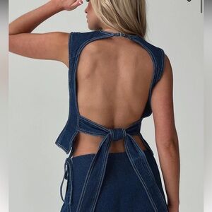 Lioness Countryside Denim Top